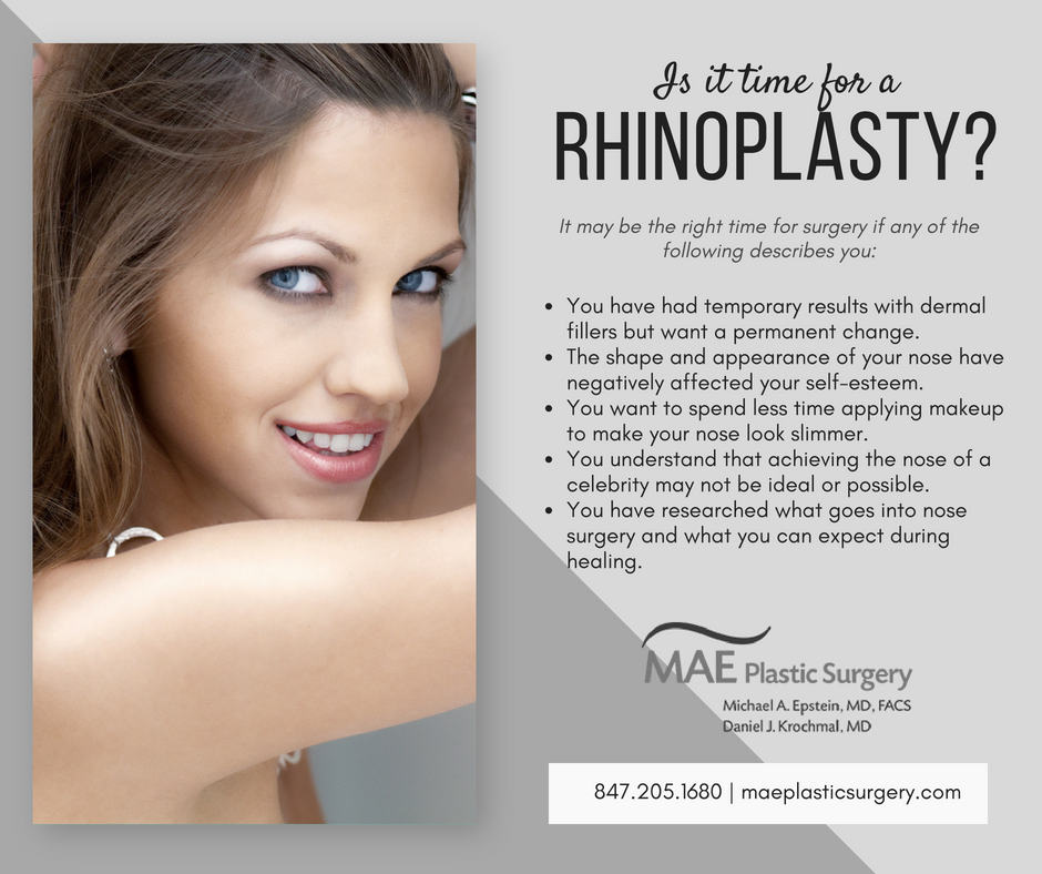 Is it Time for a Rhinoplasty? MAE Plastic Surgery